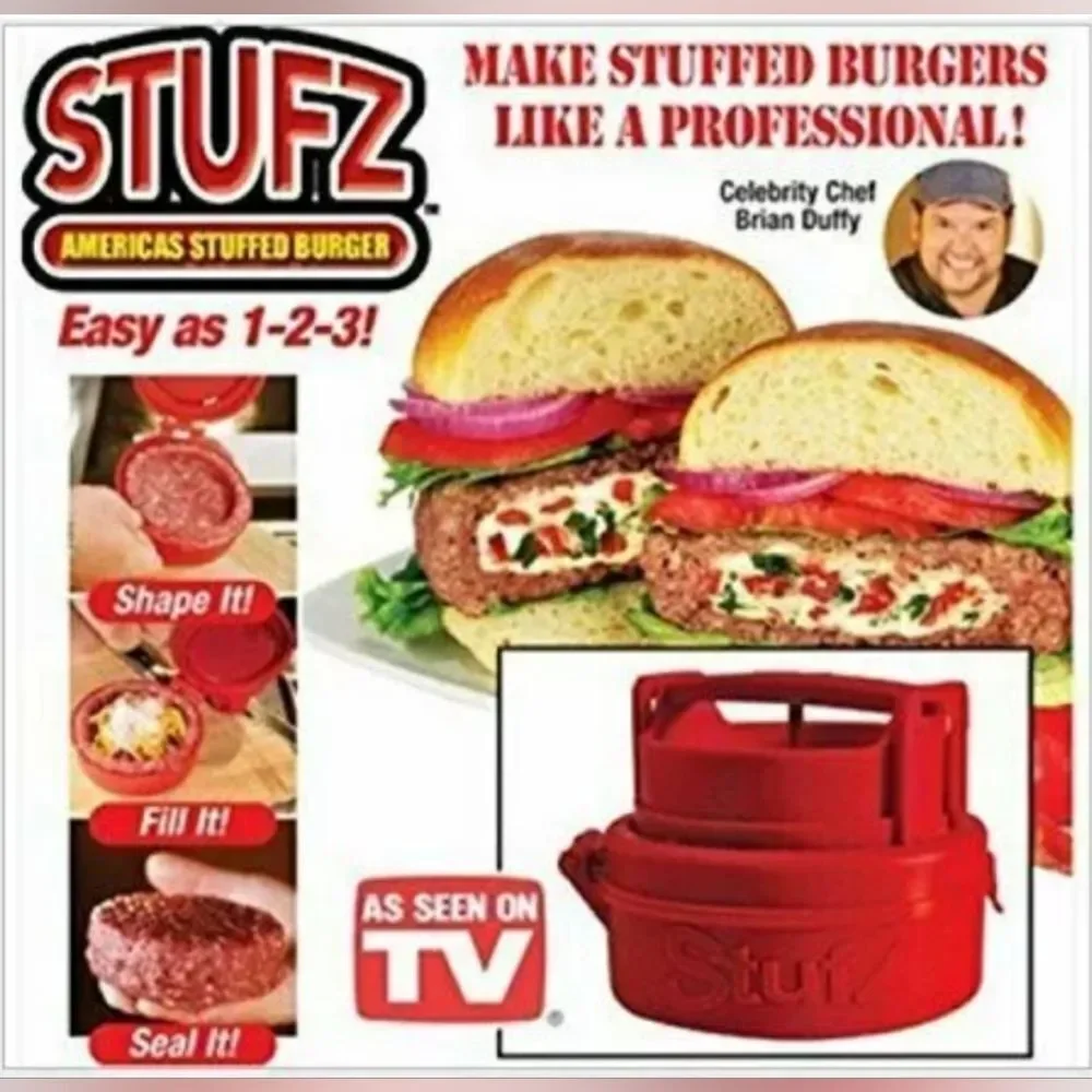 Stufz As Seen On TV Burger Stuffer / Stuffed Hamburger Maker